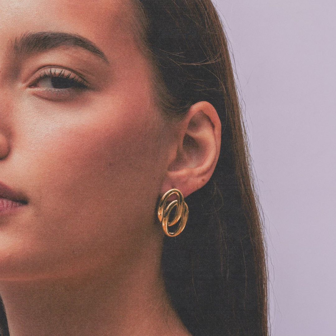 THE JANE EARRING STUDS - The M Jewelers