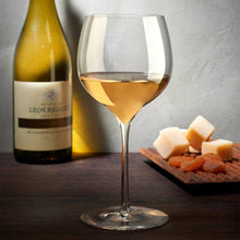 Dimple Rich White Wine Glasses | Clear Crystal | Set of 2