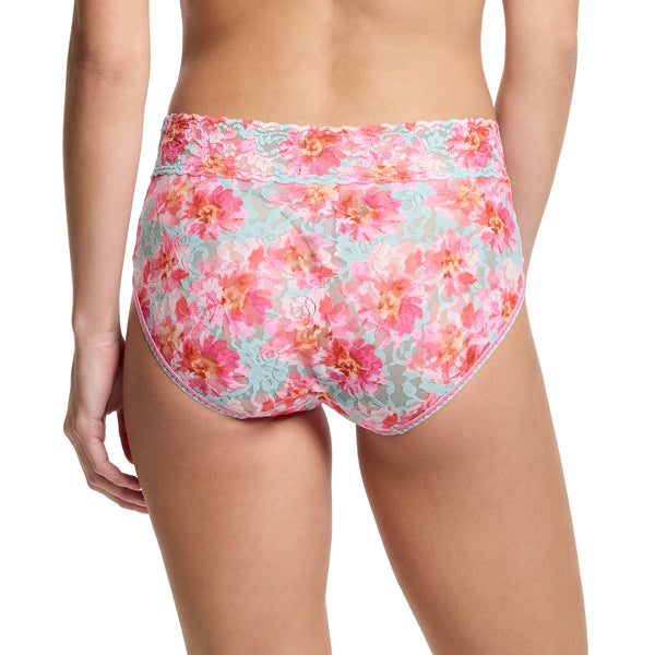 Signature Lace French Brief | First Bloom (Blue)