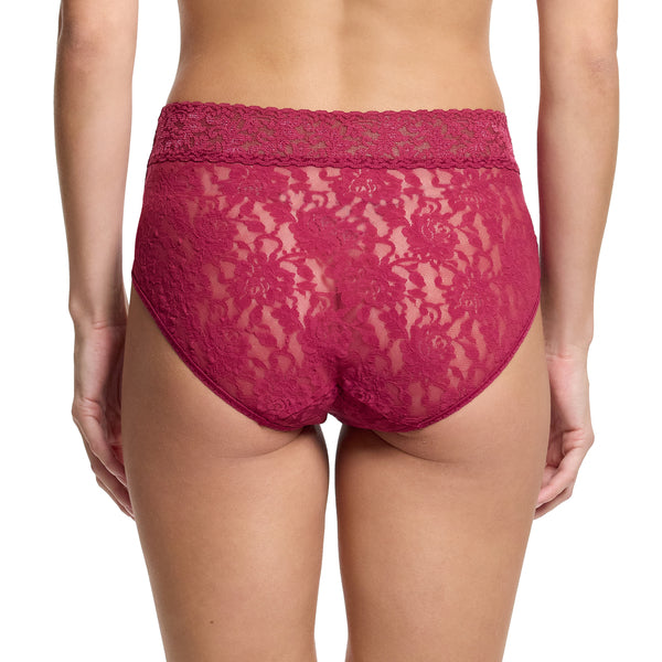 Signature Lace French Brief | Merlot (Red)