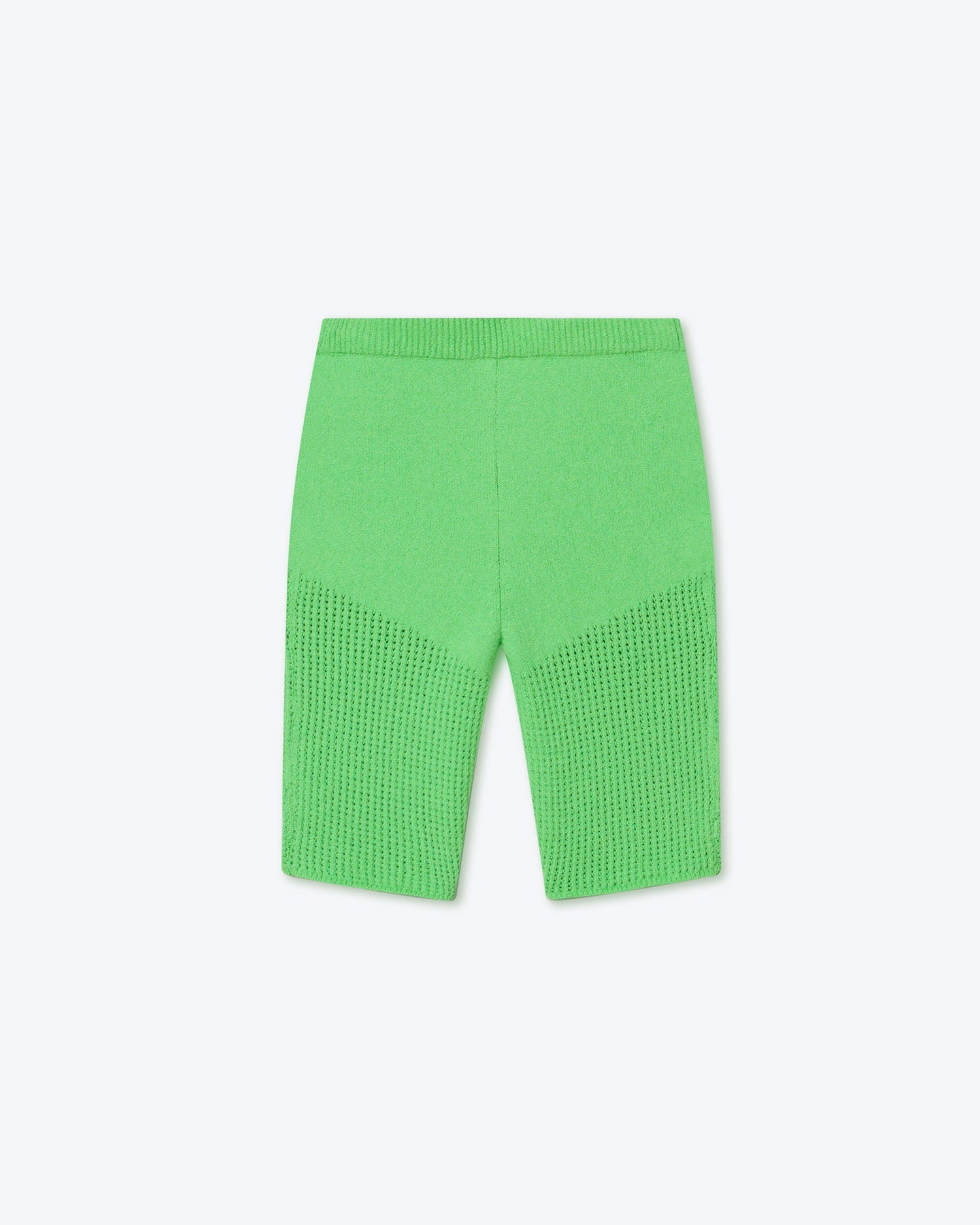 Womens | Paola Textured Cotton-Crochet Shorts | Bright Green