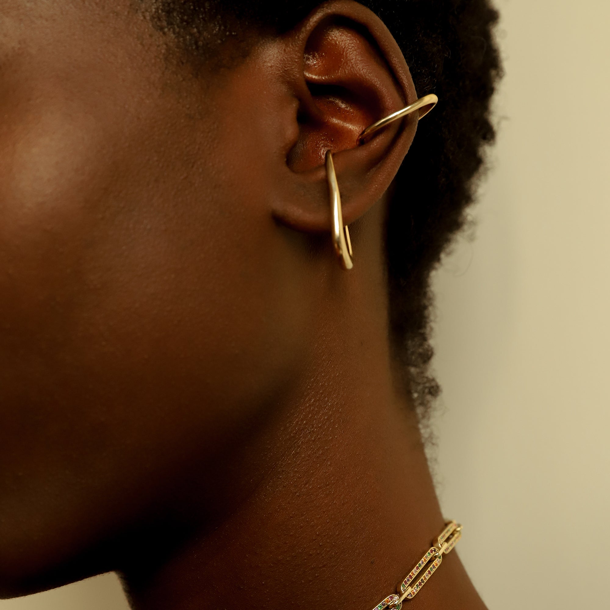 The Gavi Ear Cuff | 18K Yellow Gold-Plated