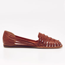 Womens | Leather Huarache Sandal | Burnt Sienna