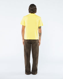 Zamir Merino Wool Polo Shirt | Lime Superfine Merino