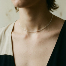 The Figaro Chain Choker | Sterling Silver