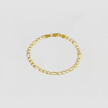 The Figaro Link Bracelet | Gold Plated