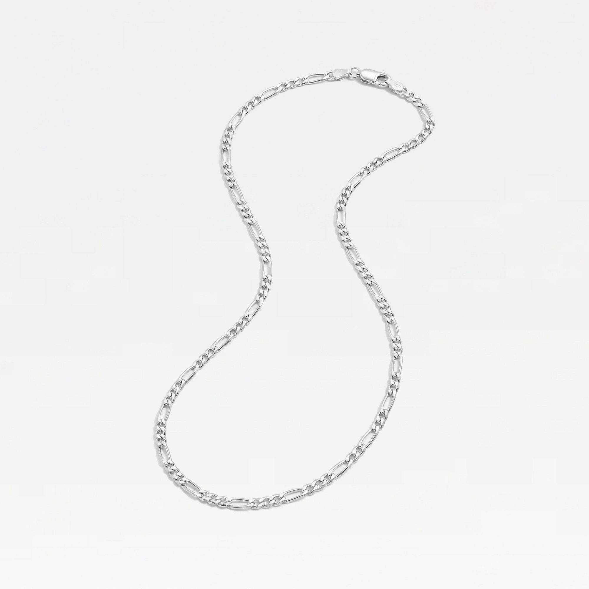 The Figaro Chain Choker | Sterling Silver