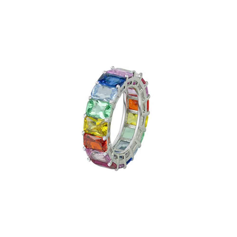 The Rainbow Ring | Sterling Silver