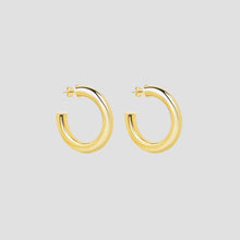 The Gold Madison Hoops | Gold