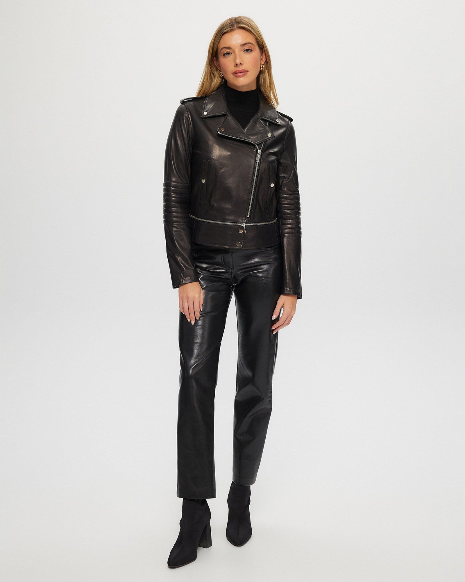 Leather Jacket | Women | Black (V1)