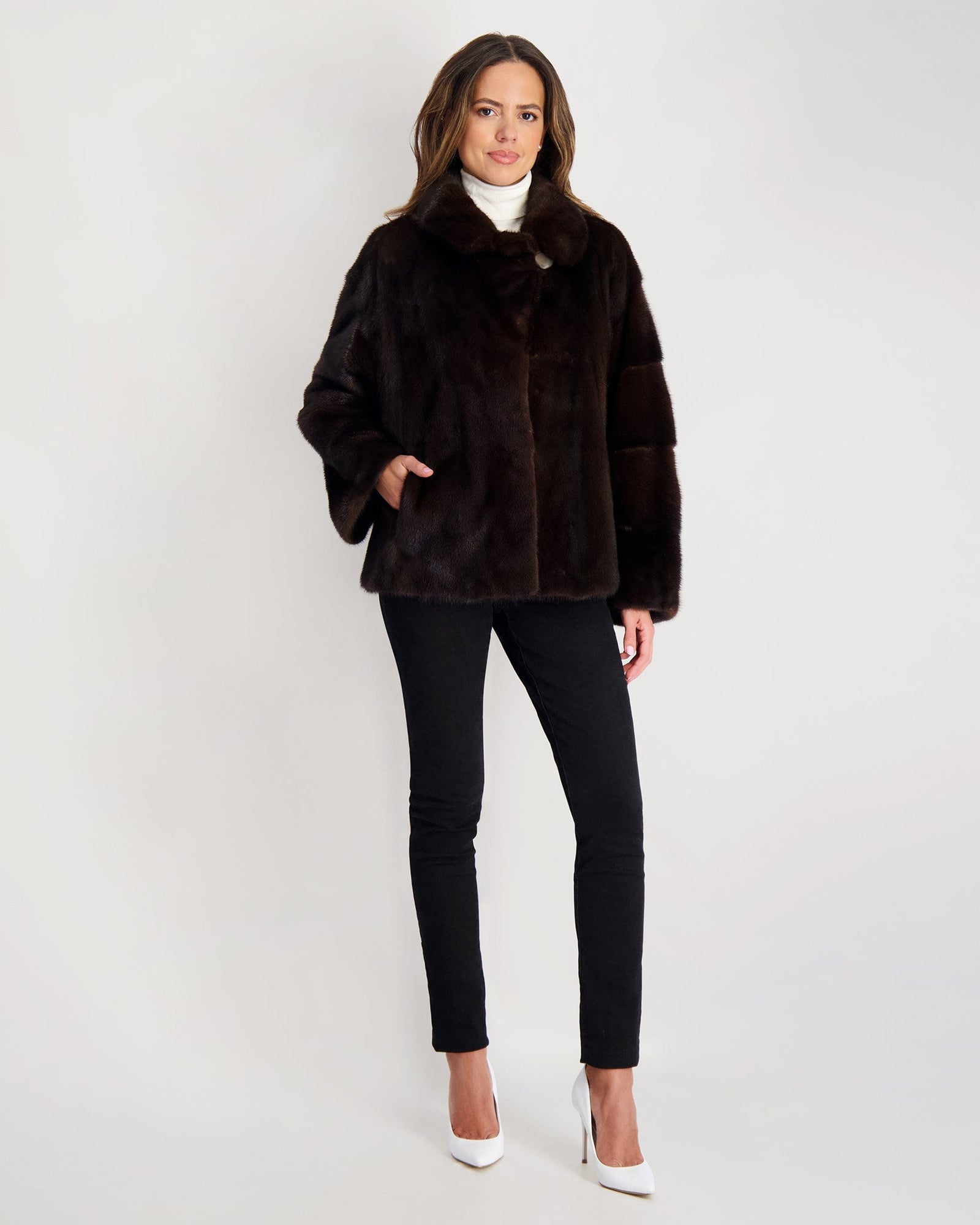 Mink Jacket | Women | Mahogany (V1)