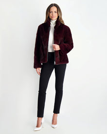 Mink Jacket | Women | Wine