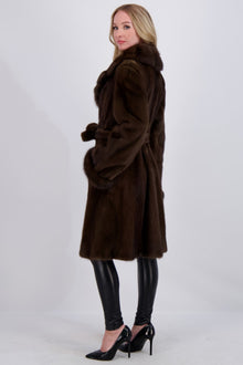 Mink Jacket With Sable | Women | Caper