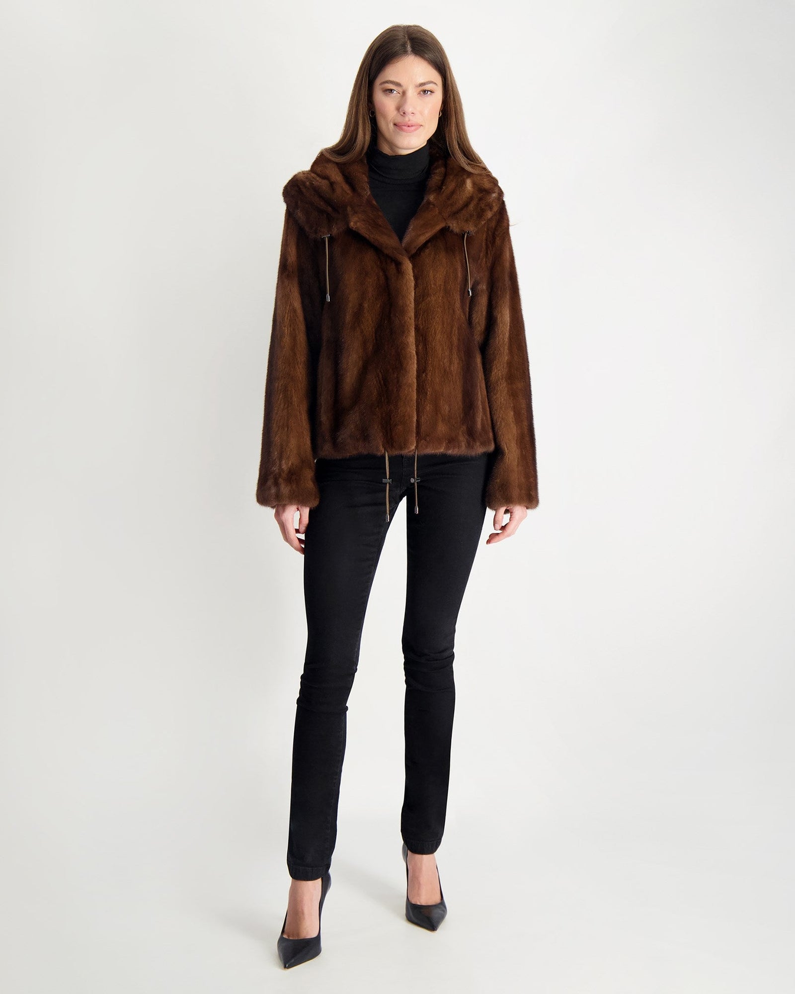 Mink Parka | Women | Scanbrown (V1)