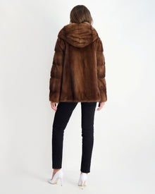 Mink Parka | Women | Brown