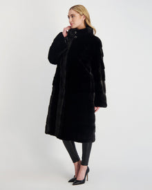 Mink Short Coat | Women | Black (V2)