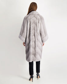 Mink Short Coat | Women | Sapphire