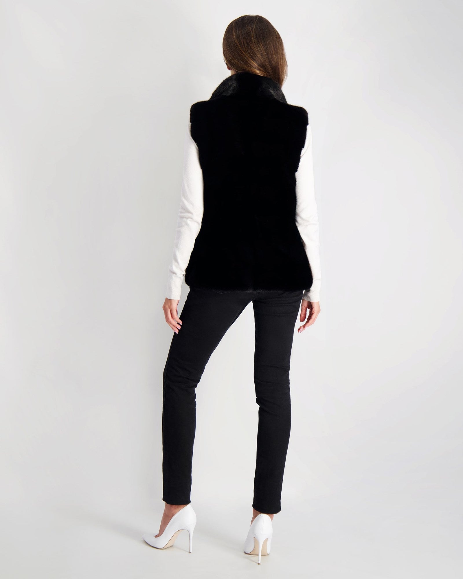 Mink Vest | Women | Black (V2)