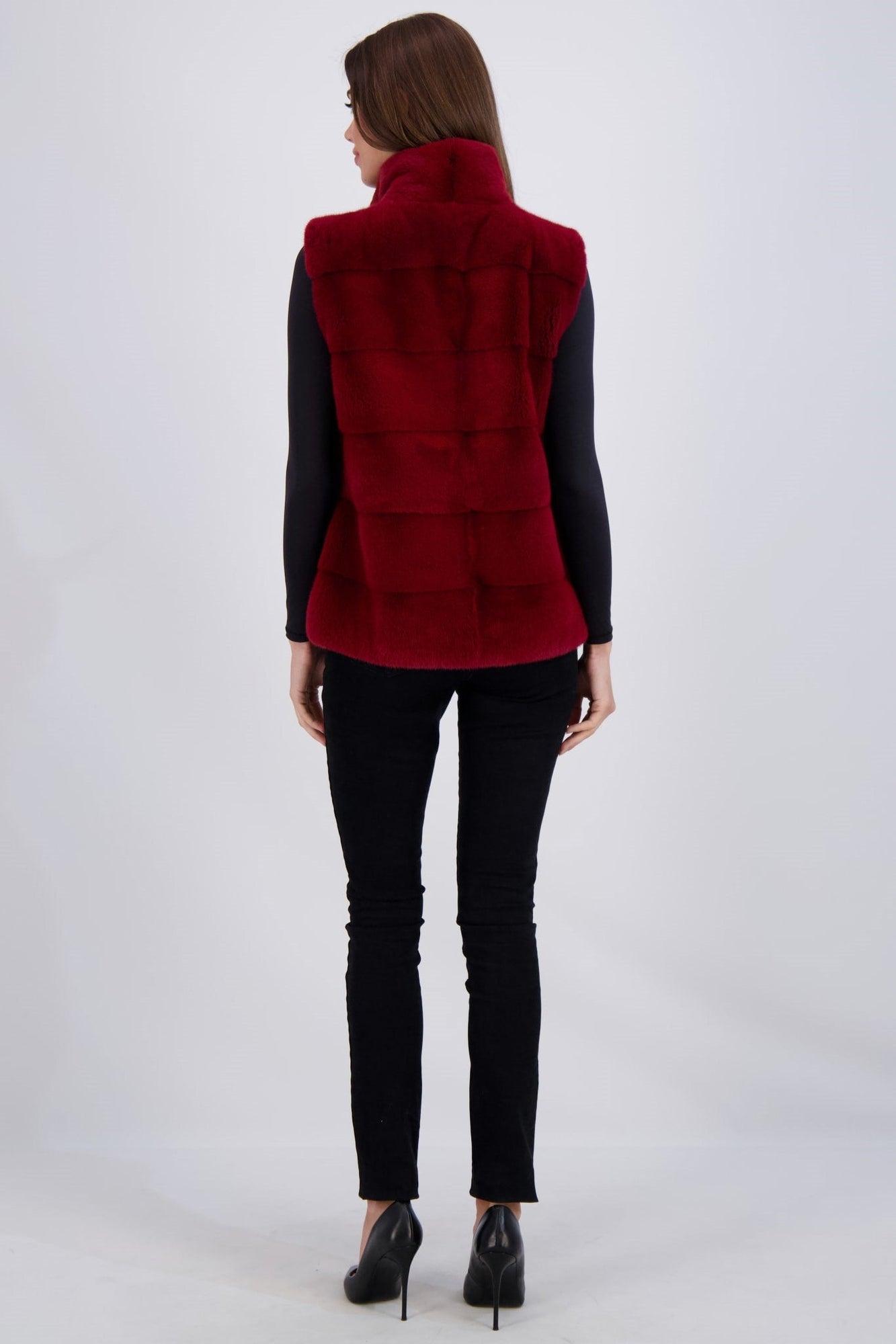 Mink Vest | Women | Rouge