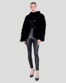 Reversible Mink Jacket | Women | Black (V2)