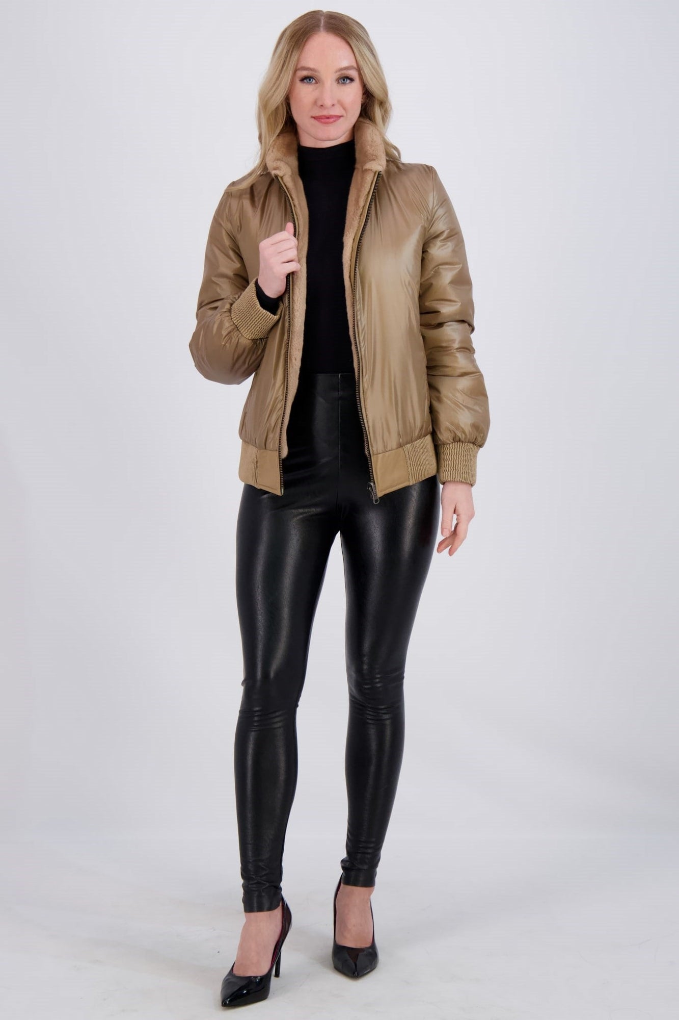 Reversible Mink Jacket | Women | Palomino