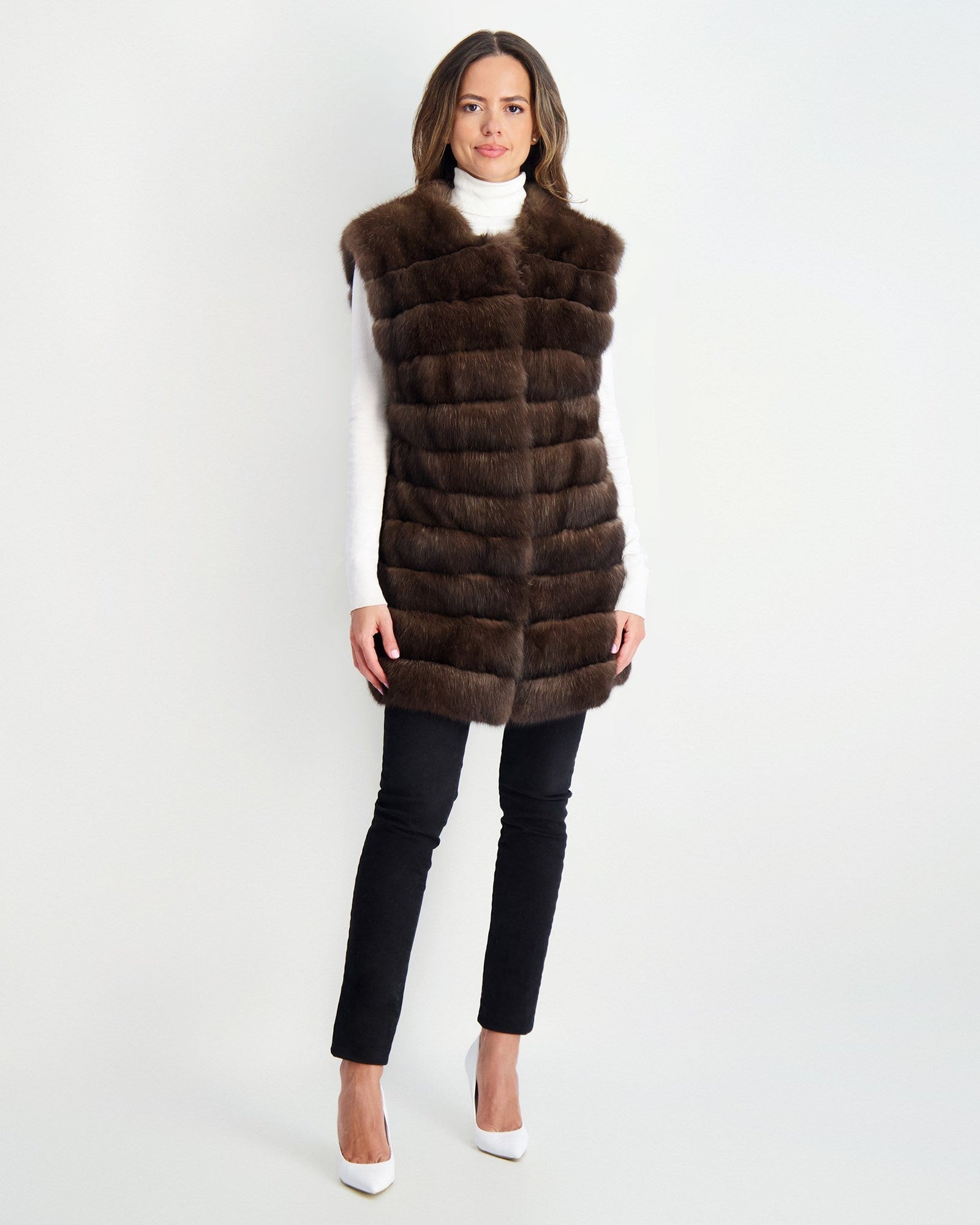 Sable Vest | Women | Silvery (Pre-Order)