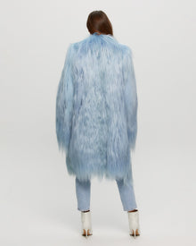 Select Goat Short Coat | Women | Blue