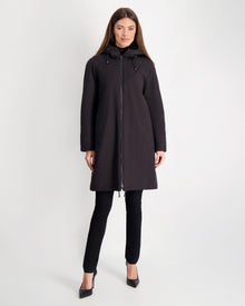 Select Shearling Lamb Parka Reversible To Nylon | Women | Black x Black