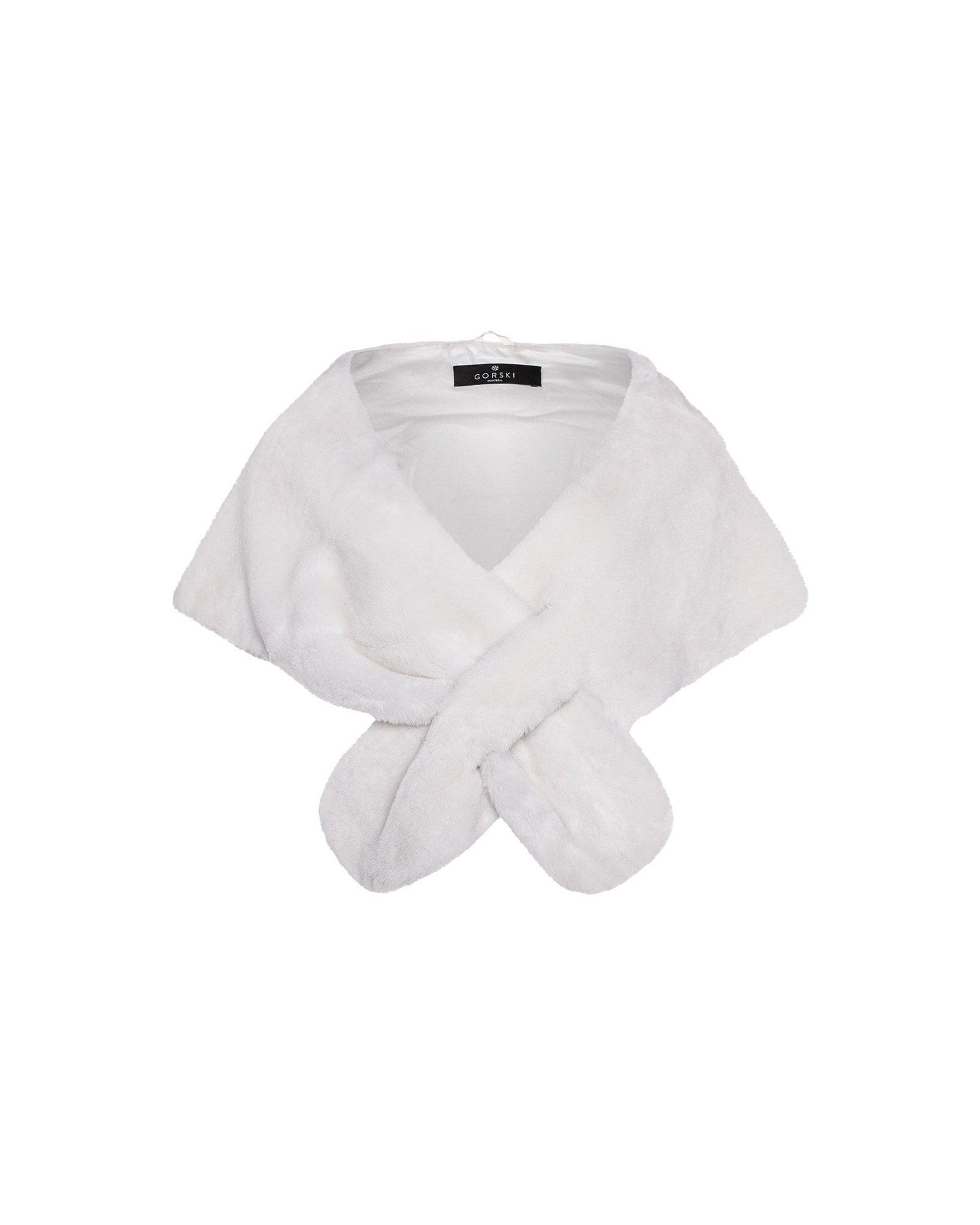 Select Shearling Lamb Stole | Women | White