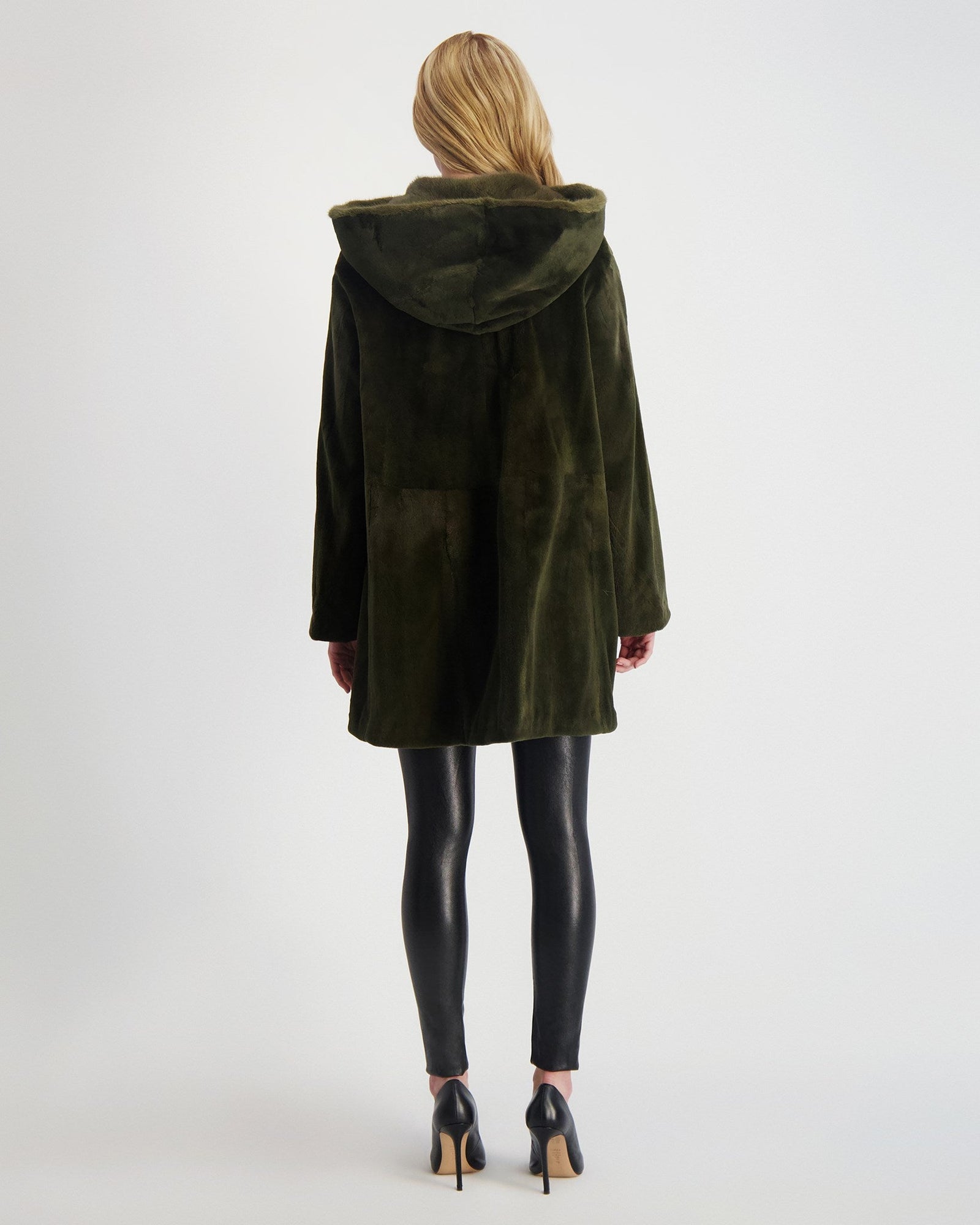 Mink Parka | Women | Olive Green