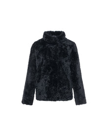 Sheared Select Cashmere Goat Jacket | Women | Black