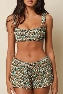 Low Rise Drawstring Short | Groovy