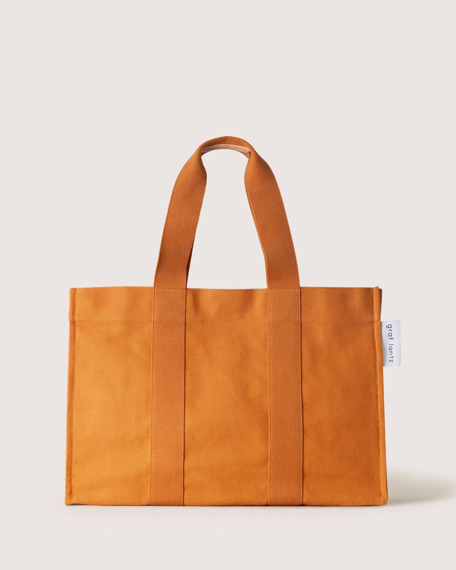 Hako Cotton Canvas Tote | Caramel Canvas