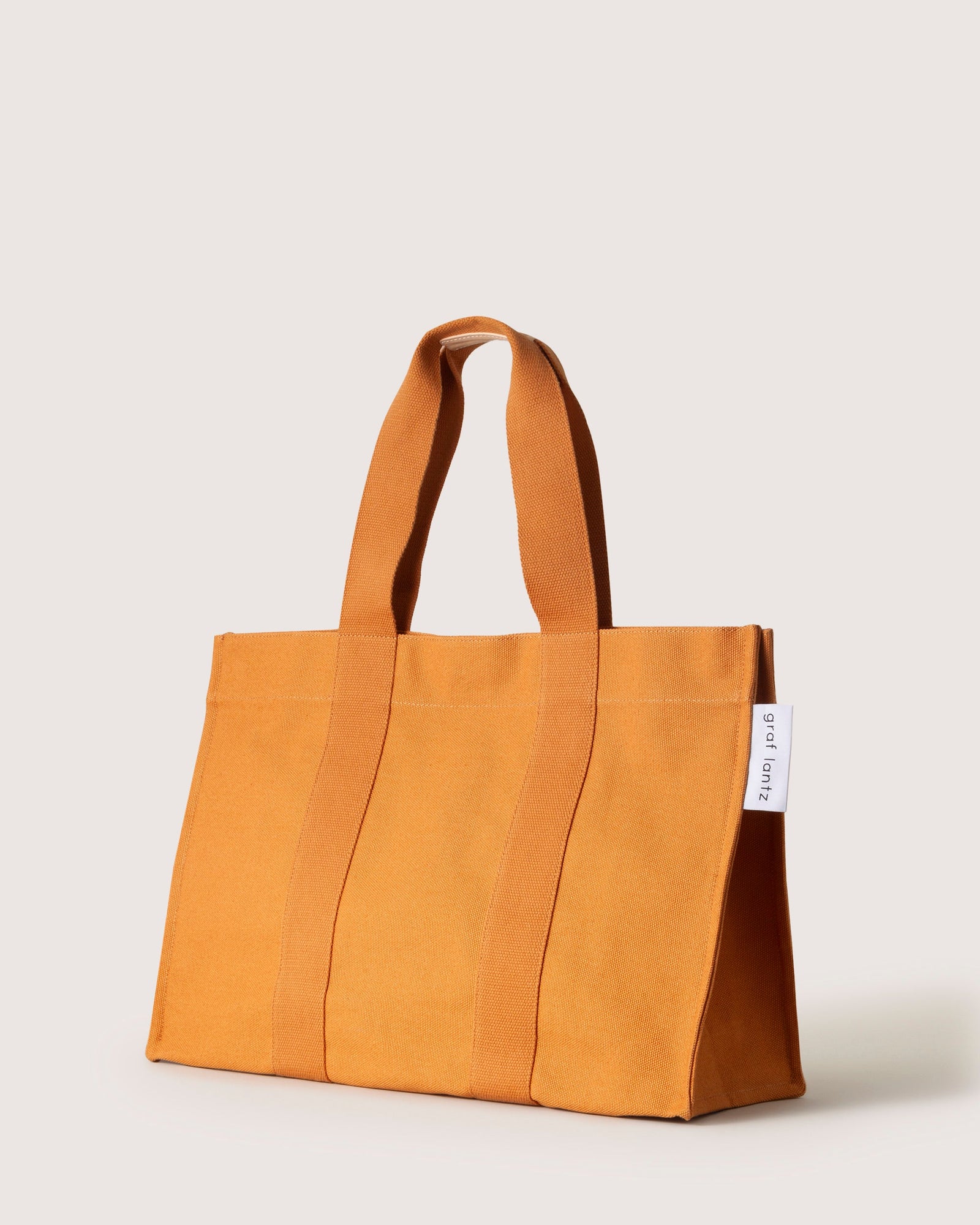 Hako Cotton Canvas Tote | Caramel Canvas