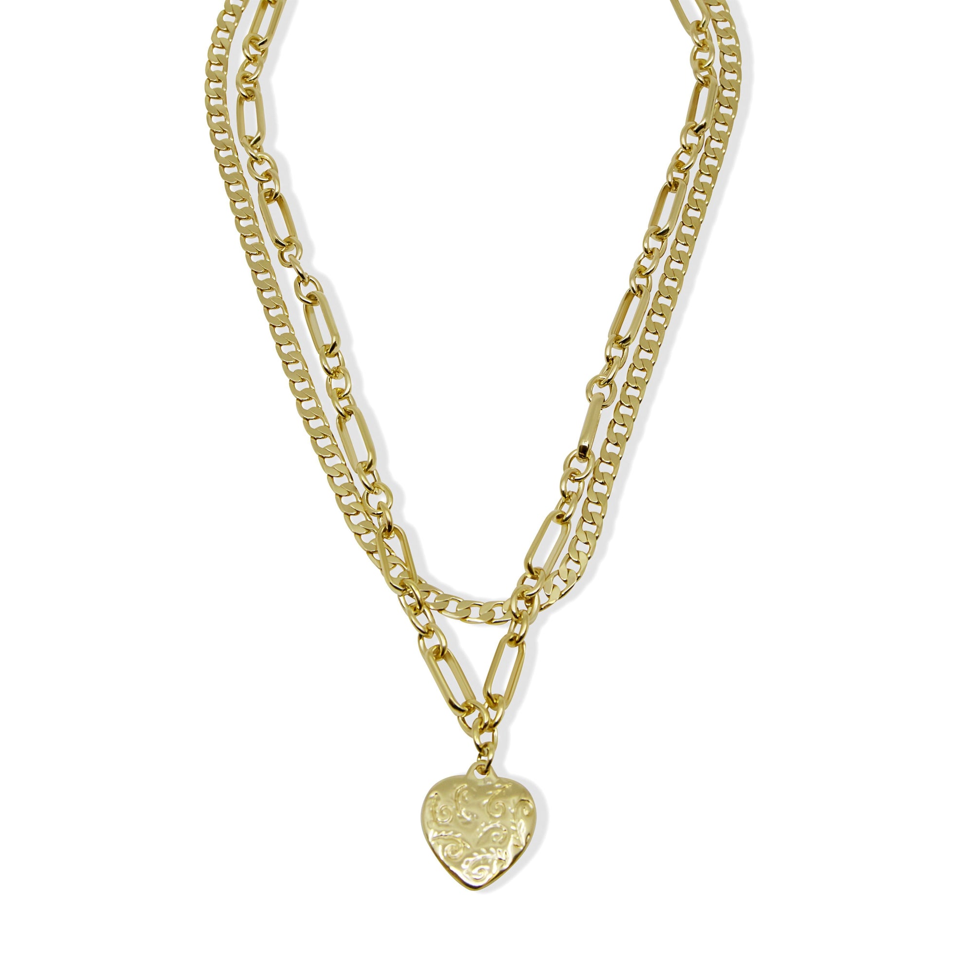 The Osea Heart Necklace | Gold