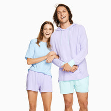 Modal French Terry House Hoodie | Lavender/Mint