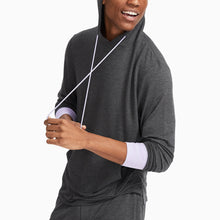 Modal French Terry House Hoodie | Gray/Lavender