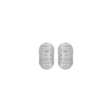 Husk Statement Earrings | Silver Plated