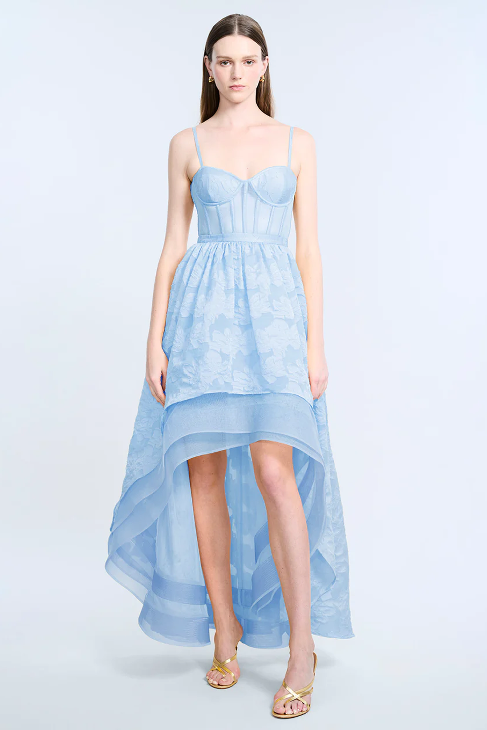 High-Low Organza Tulle Gown | Skyway