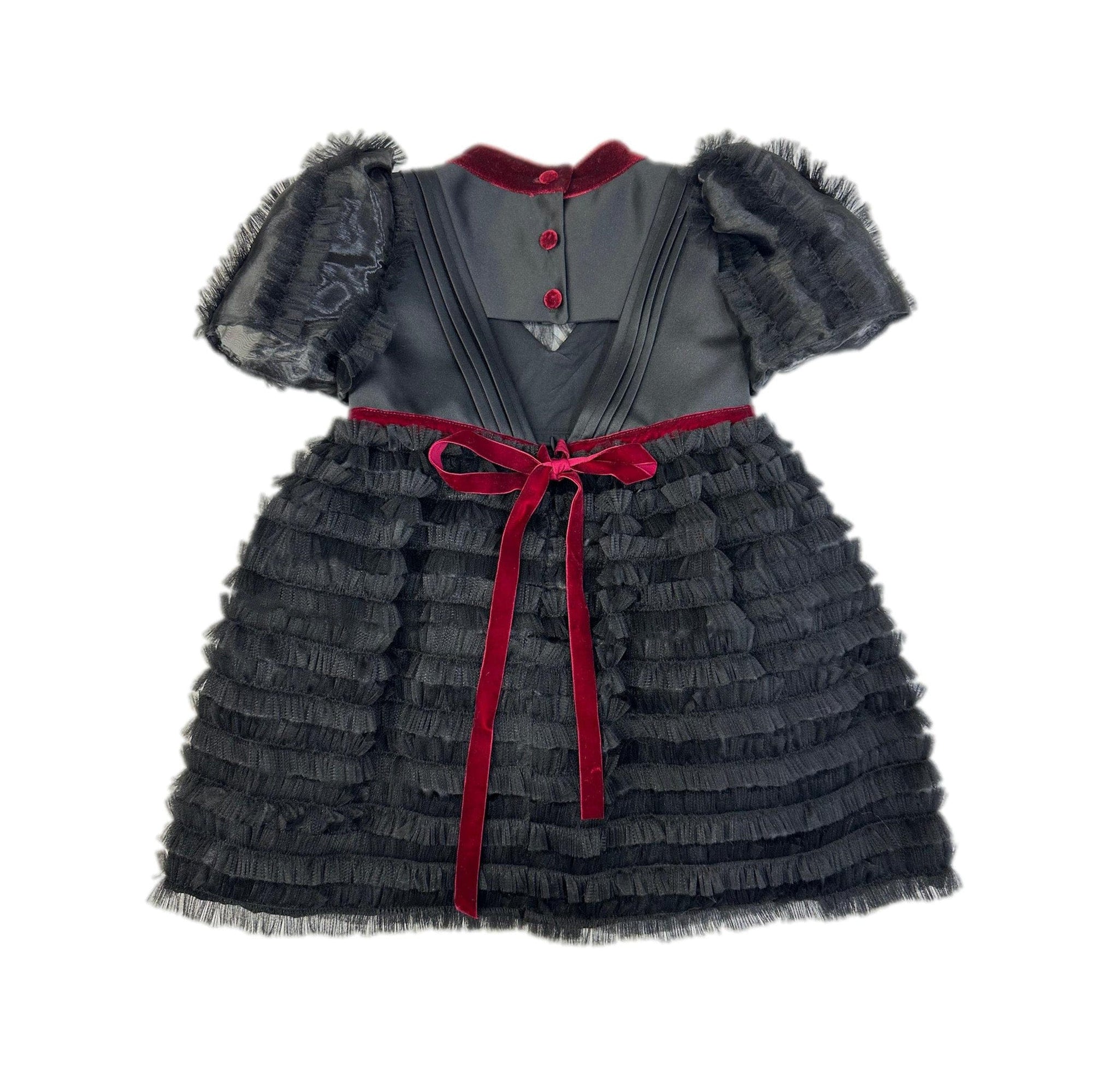 Girl | Kylie Tulle and Organza Dress | Black