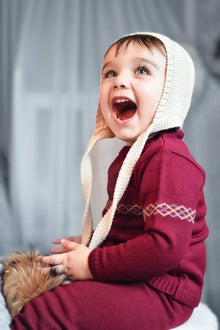 Pasha Three Pom Hat - Petite Maison Kids