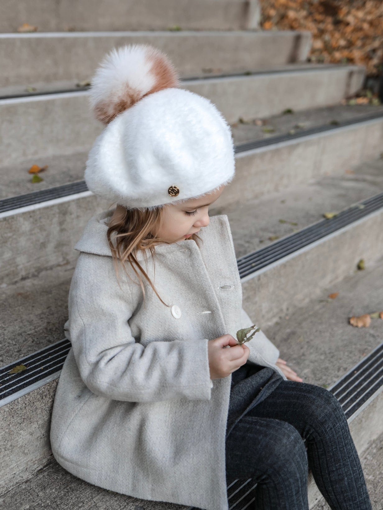 Milana Victoria Beret - Petit Maison Kids