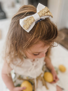 Girl | Amalfi Petite Hair Clip | White