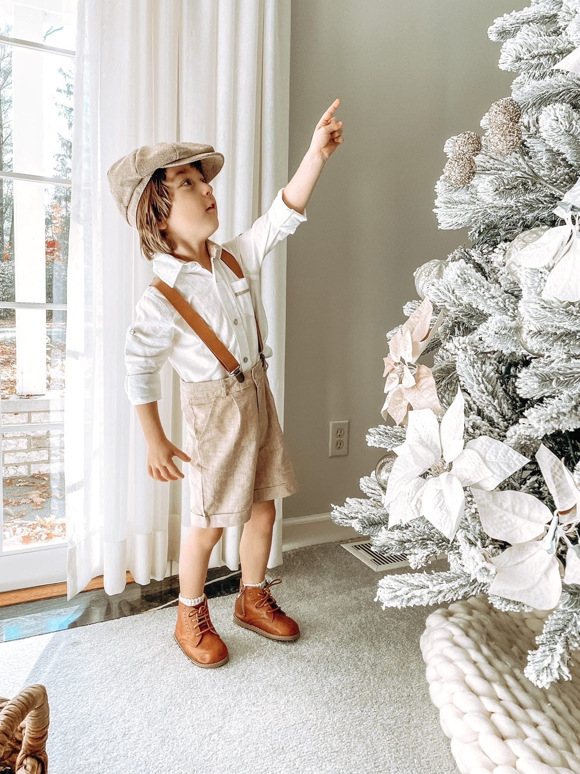 Ashton Linen Top and Shorts Set - Petite Maison Kids