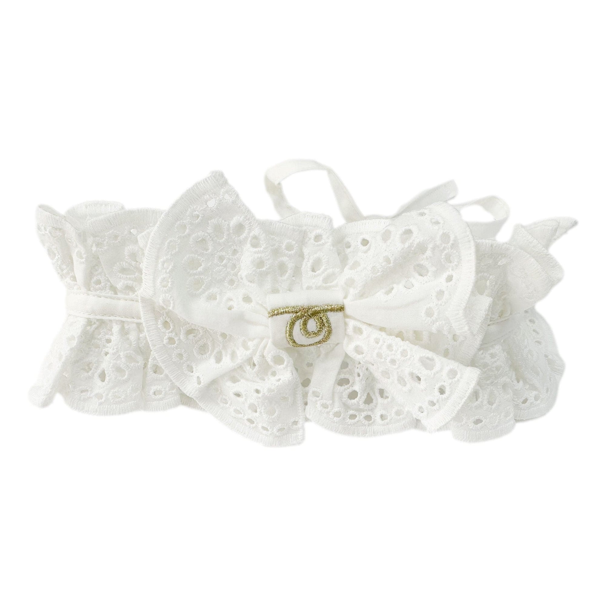 Girl | Alexis Lace Hair Sash | White