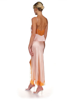 Dusty Rose Lace Paneled Camisole | Rose