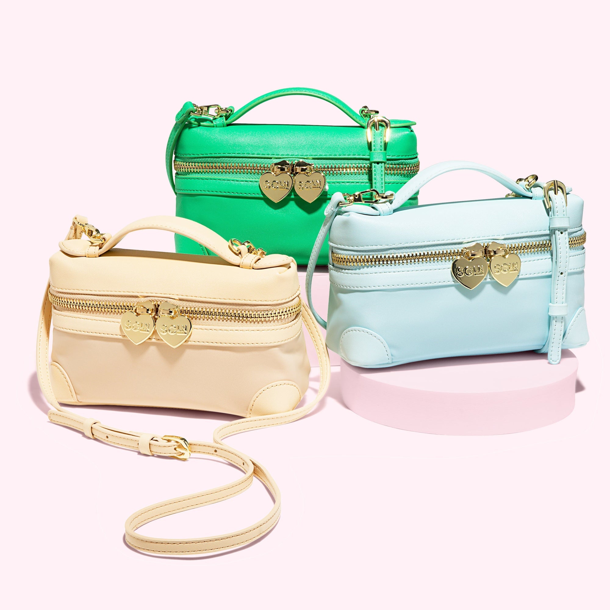 Micro Top Handle Crossbody Bag | Avocado