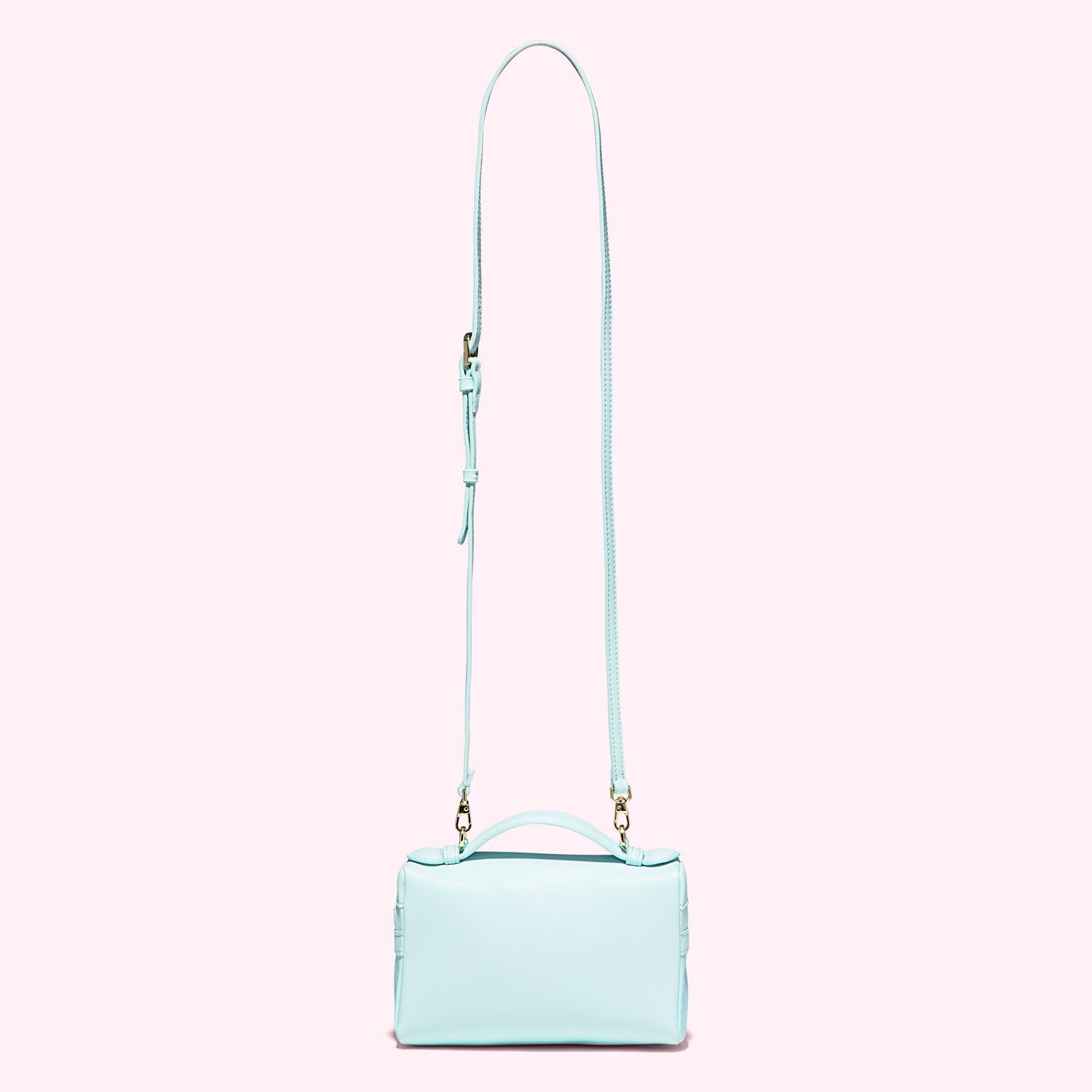 Micro Top Handle Crossbody Bag | Sky