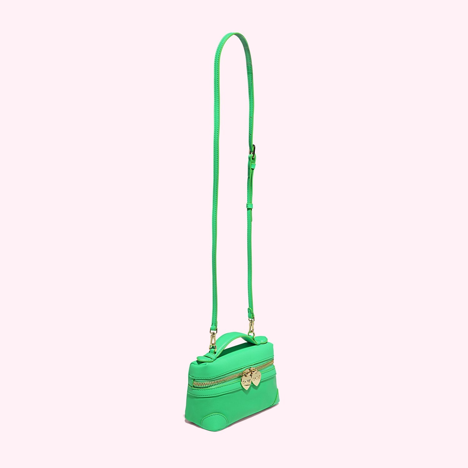 Micro Top Handle Crossbody Bag | Avocado