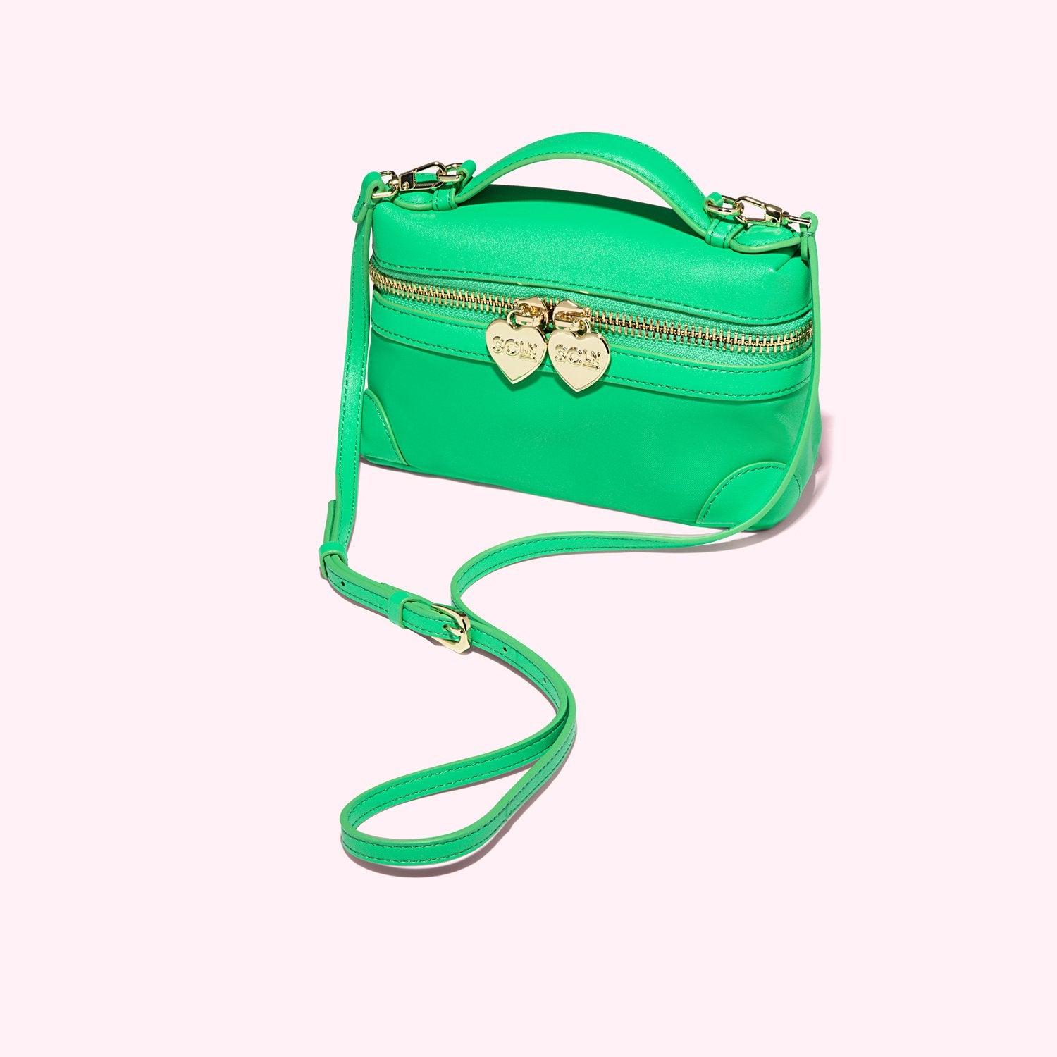 Micro Top Handle Crossbody Bag | Avocado
